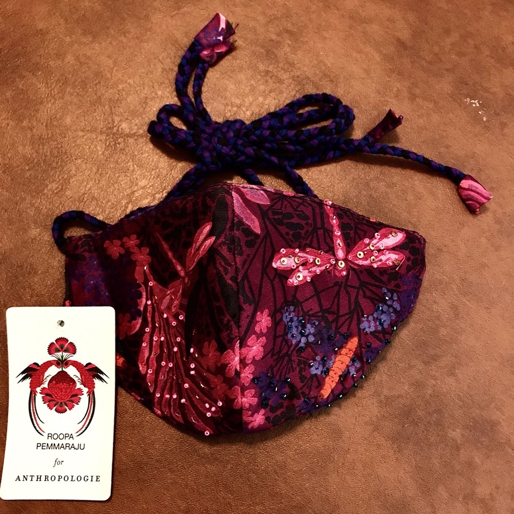 Rooma Pemmaraju for Anthropologie Face Mask
